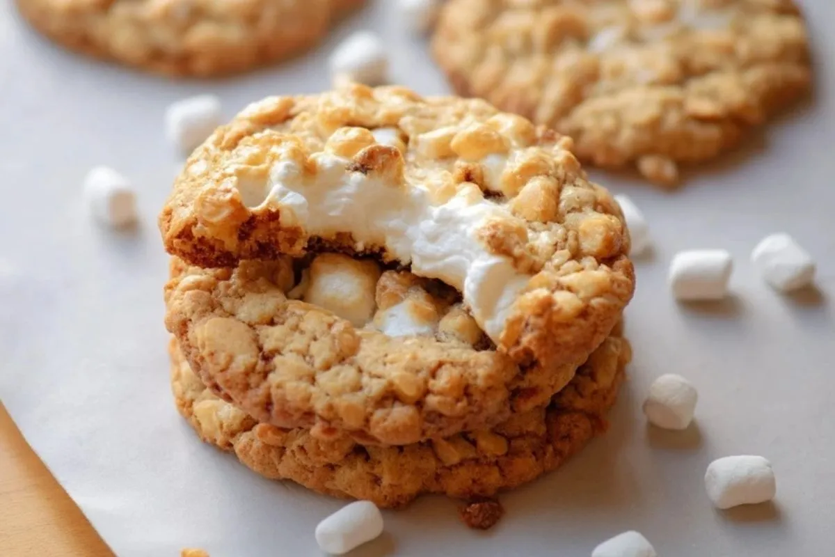 Biscuits Croustillants Aux Marshmallows - 1