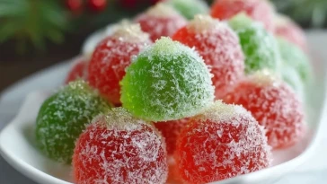 Boules de Jello de Noël