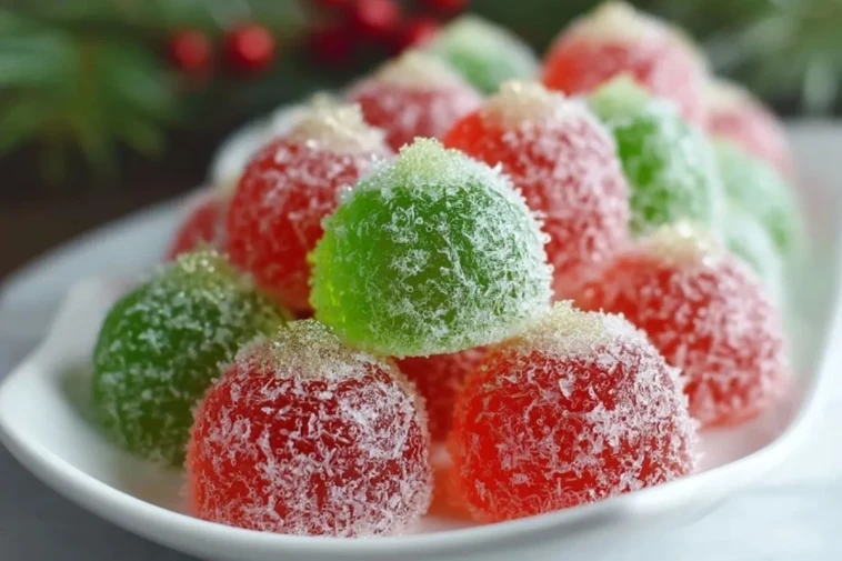 Boules de Jello de Noël