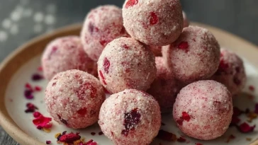 Boulettes Protéinées Au Fromage Frais Et À La Fraise