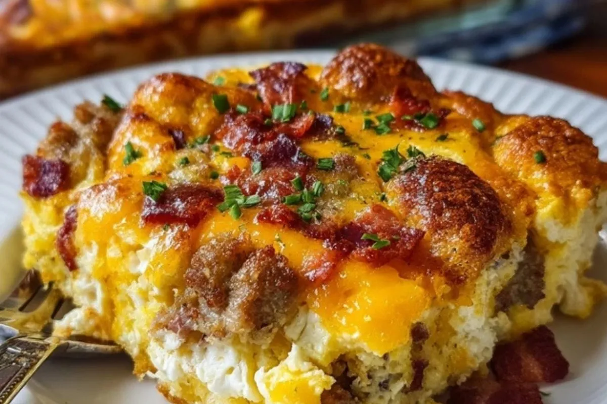Casserole Petit Déjeuner Délicieuse