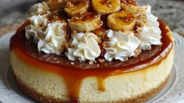 Cheesecake Aux Bananes Foster