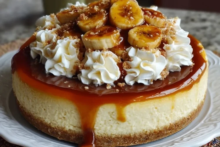 Cheesecake Aux Bananes Foster