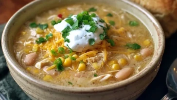 Chili Blanc au Poulet en Cocotte