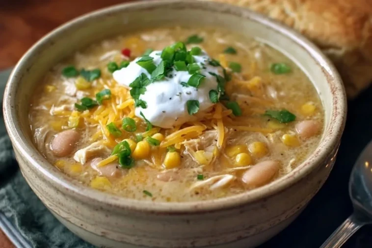 Chili Blanc au Poulet en Cocotte