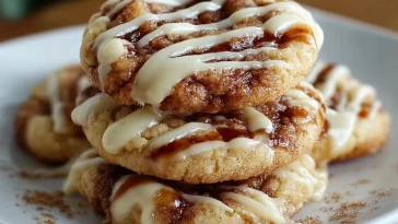 Cookies Au Fromage Blanc Et À La Cannelle