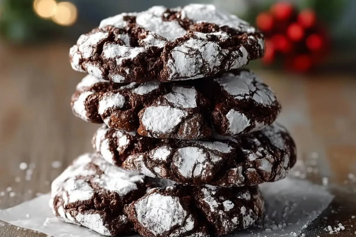 Cookies Chocolat Double Craquelés Parfaits - 1