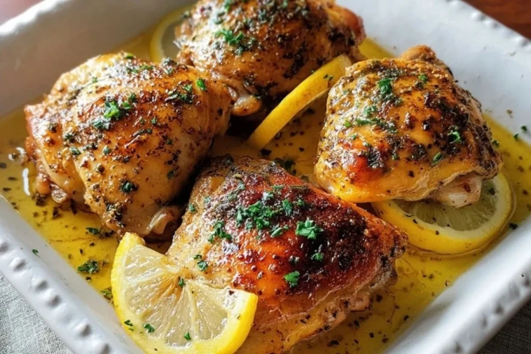 Cuisses De Poulet Désossées Et Sans Peau Au Four En 30 Minutes