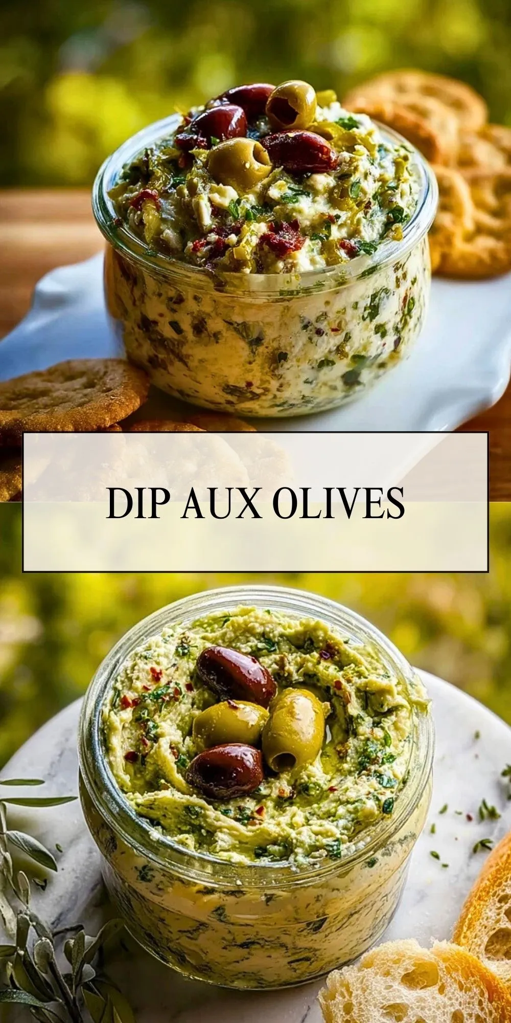 Dip Aux Olives - Pin 1