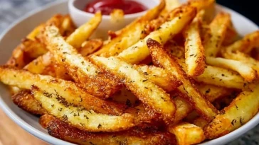 Frites Croustillantes Maison à la Friteuse à Air