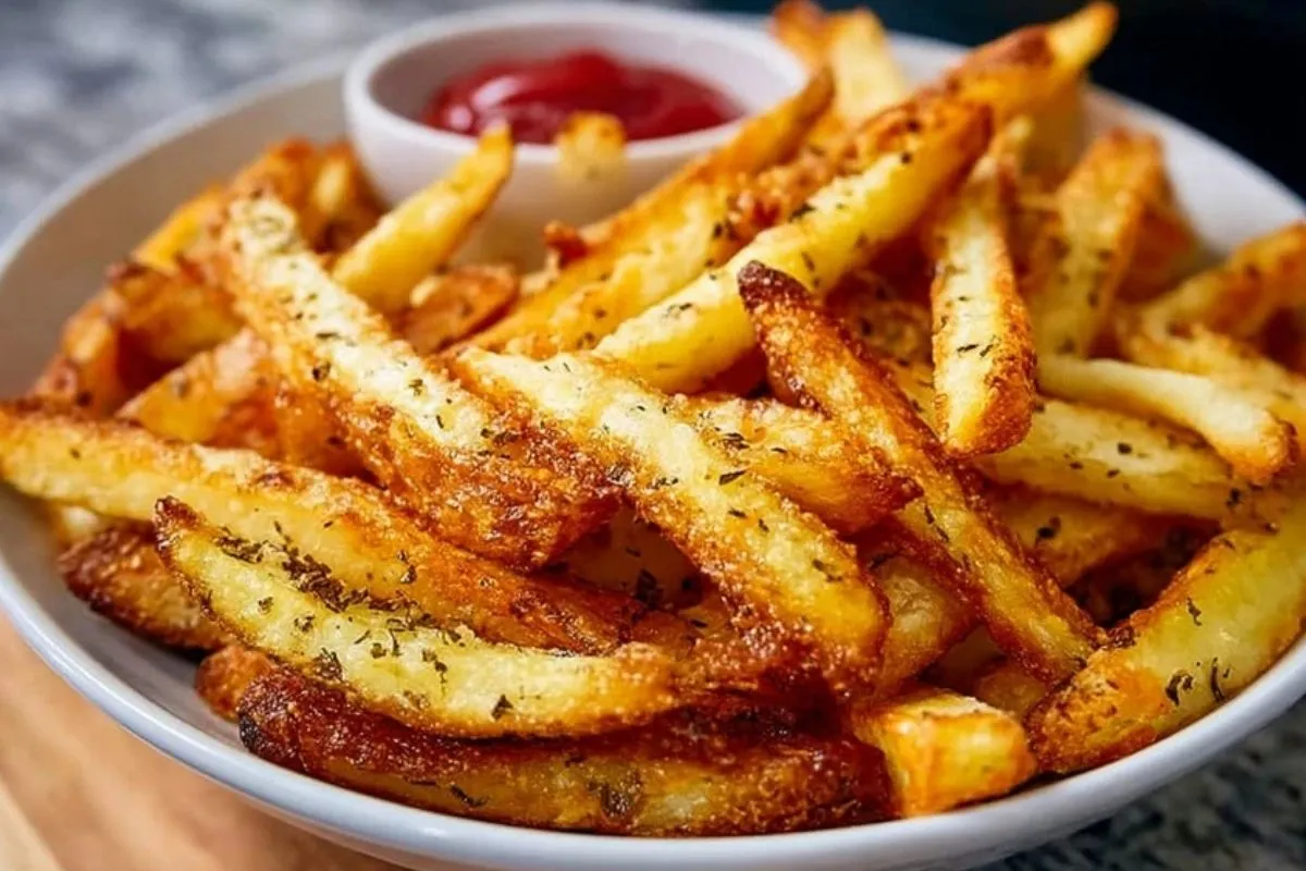 Frites Croustillantes Maison à la Friteuse à Air