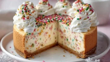 Gâteau Au Fromage Blanc aux Biscuits Sucrés