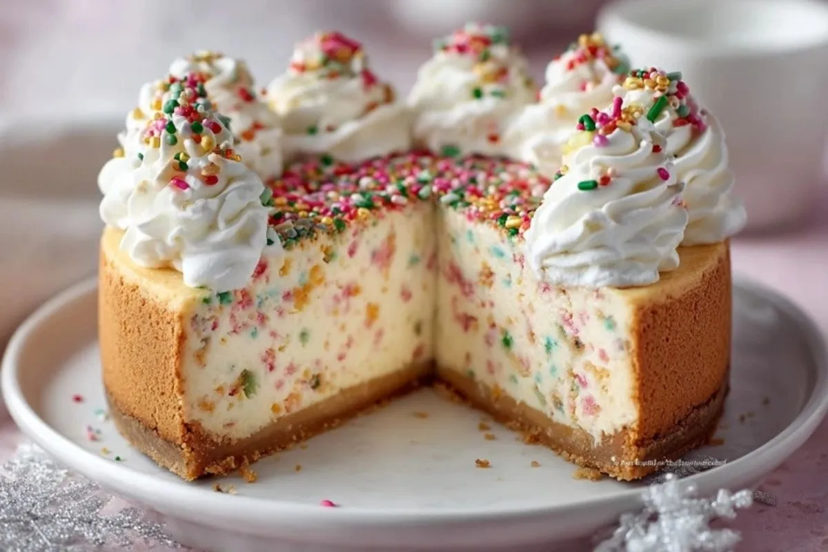 Gâteau Au Fromage Blanc aux Biscuits Sucrés