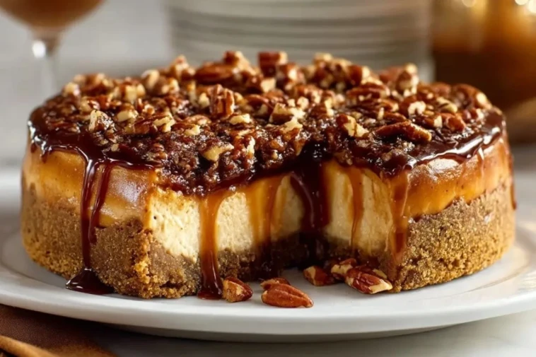 Gâteau Au Fromage Crémeux Aux Noix De Pécan