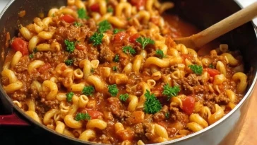 Goulash Réconfortant Au Bœuf Haché