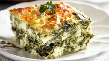 Gratin De Feta Et Épinards - 1