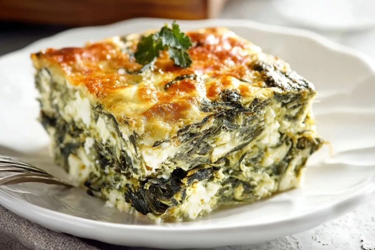 Gratin De Feta Et Épinards - 1