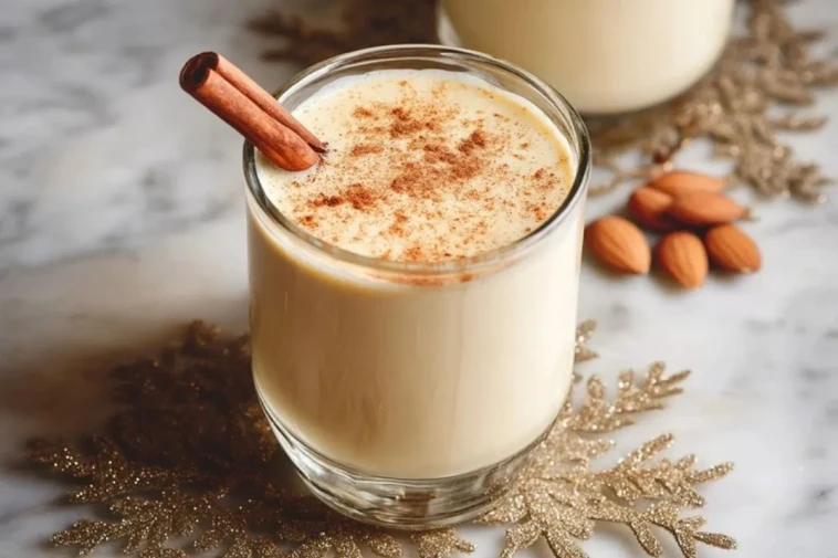 Lait De Poule Végétalien Aux Amandes
