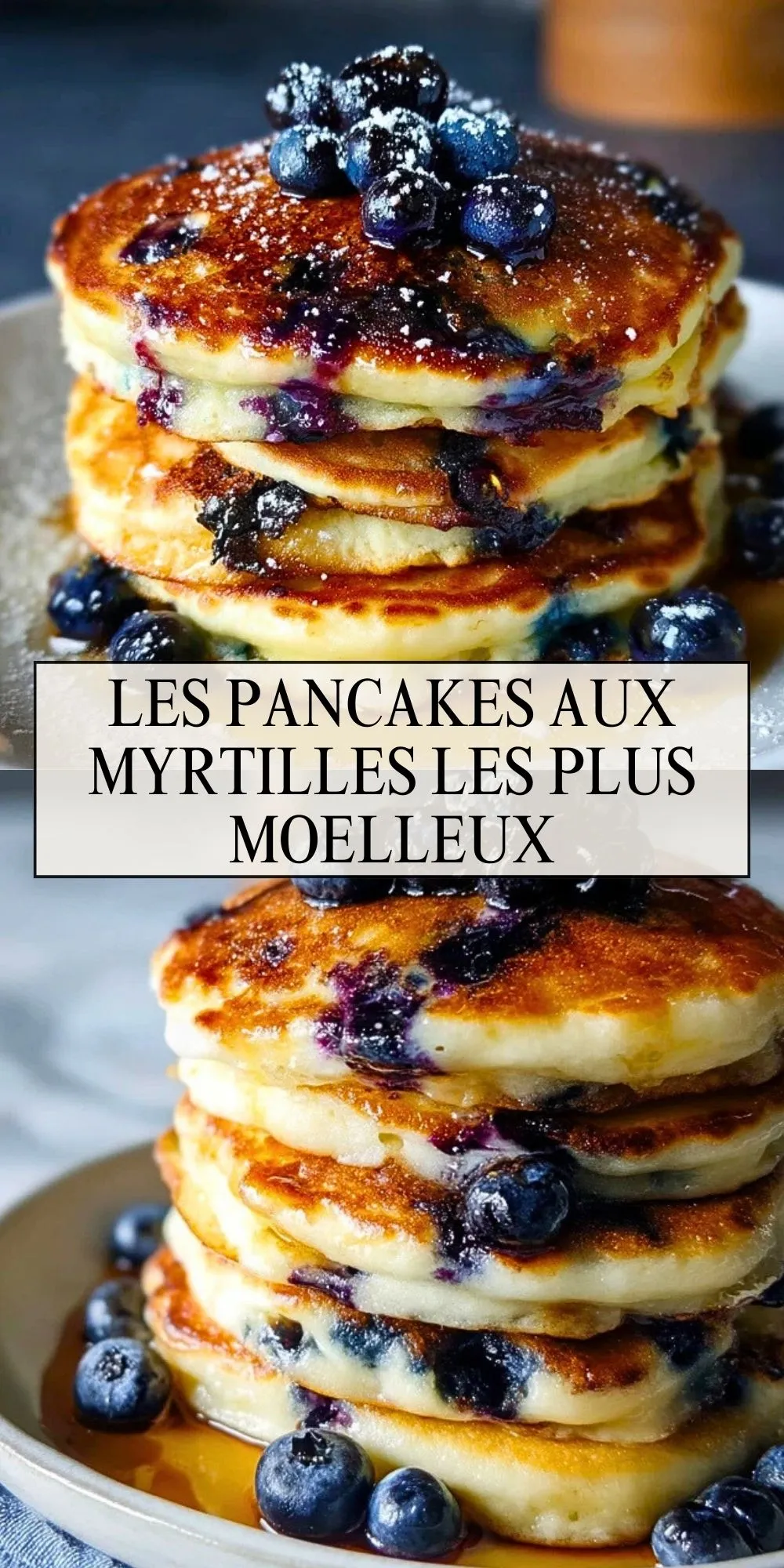 Les Pancakes Aux Myrtilles Les Plus Moelleux