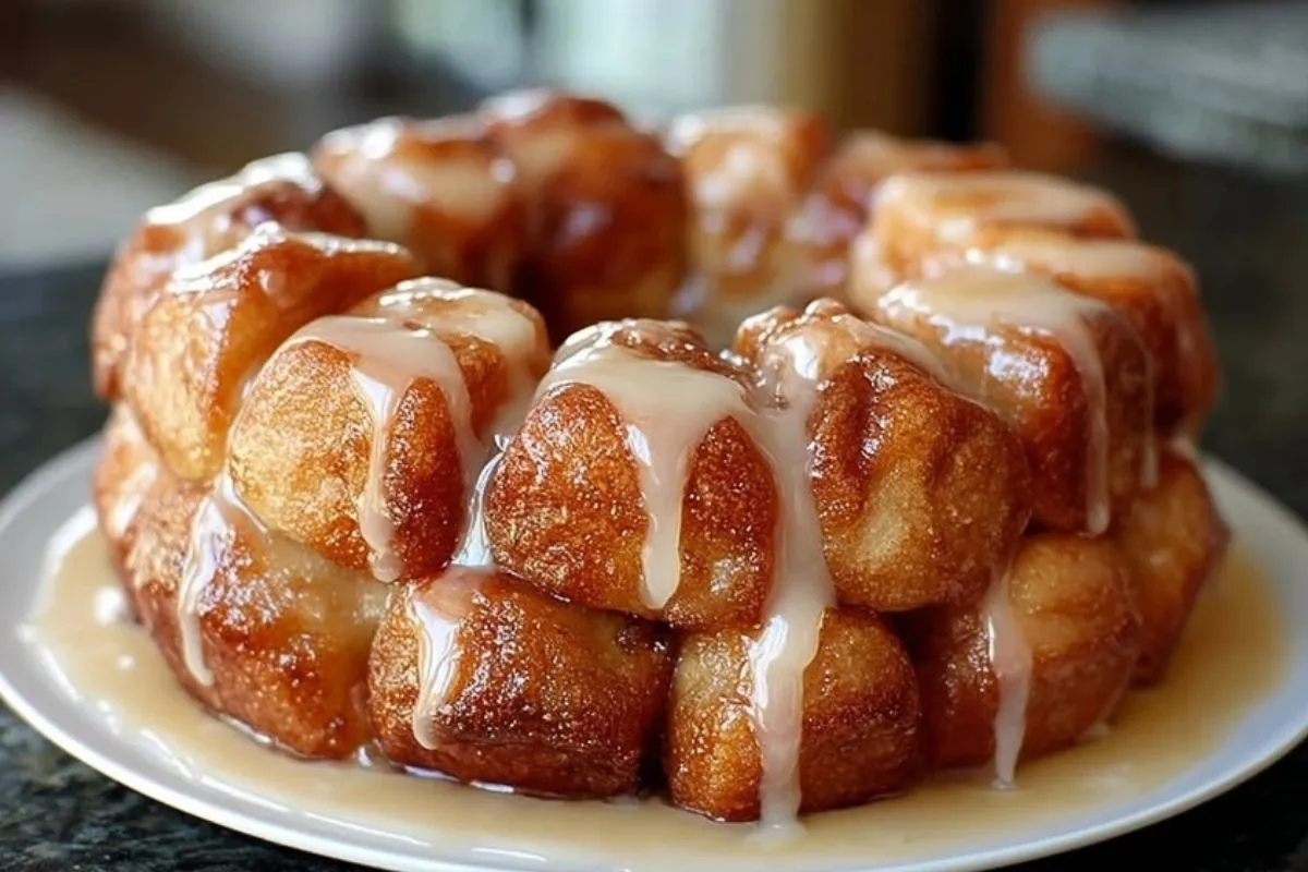 Pain Perdu aux Boules avec Glace au Vanille