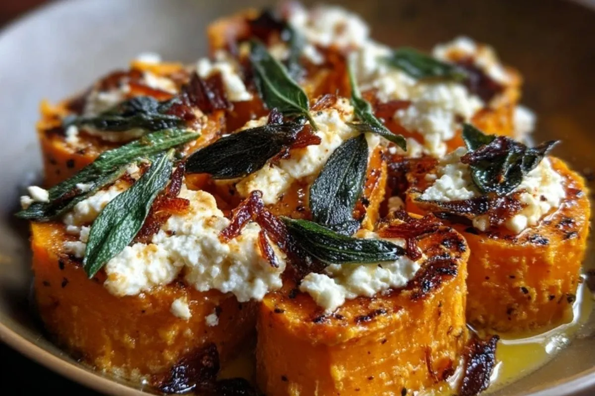 Pâtes Douces, Fromage de Chèvre et Sauge