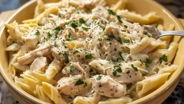 Poulet Alfredo au Cuit-Vapeur - 1