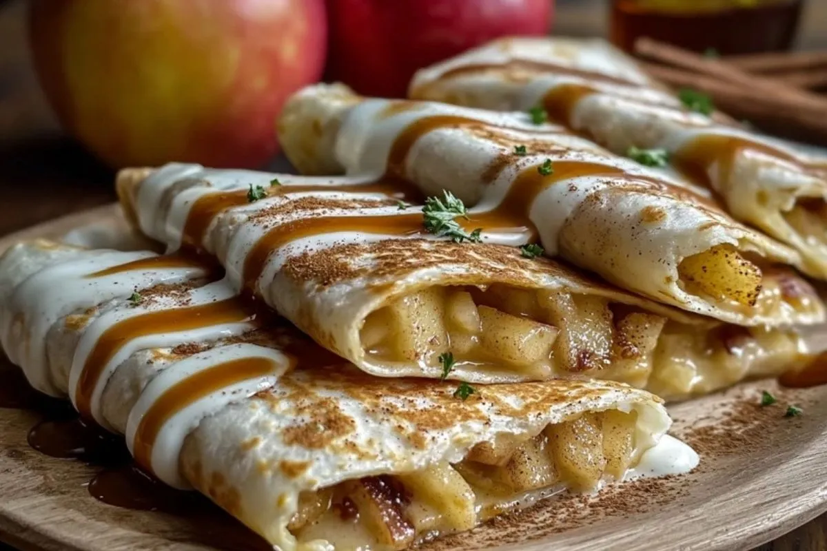 Quesadillas Aux Pommes Et à La Cannelle