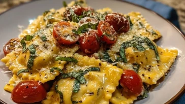 Raviolis Crémeux à la Toscane