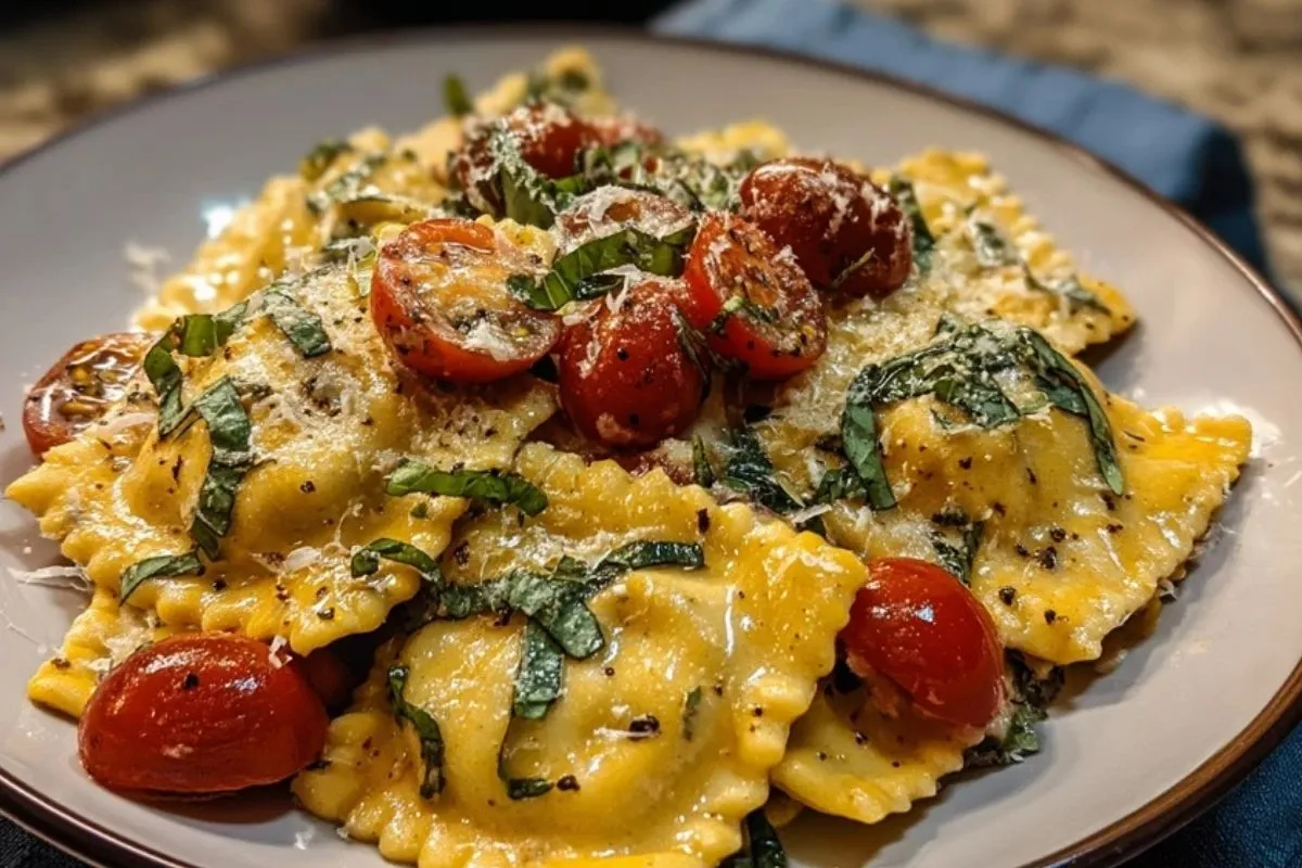 Raviolis Crémeux à la Toscane