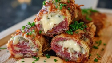 Roulés Reuben Croustillants Keto