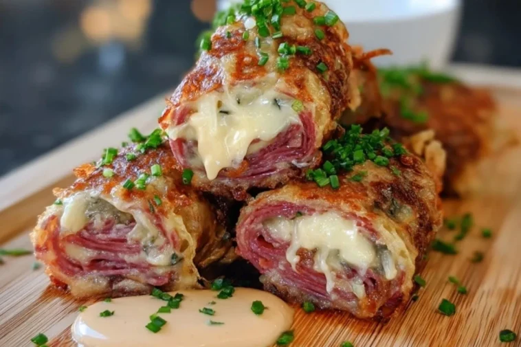 Roulés Reuben Croustillants Keto