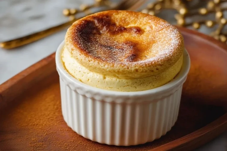 Soufflé À LŒuf Avec Épices De Fête