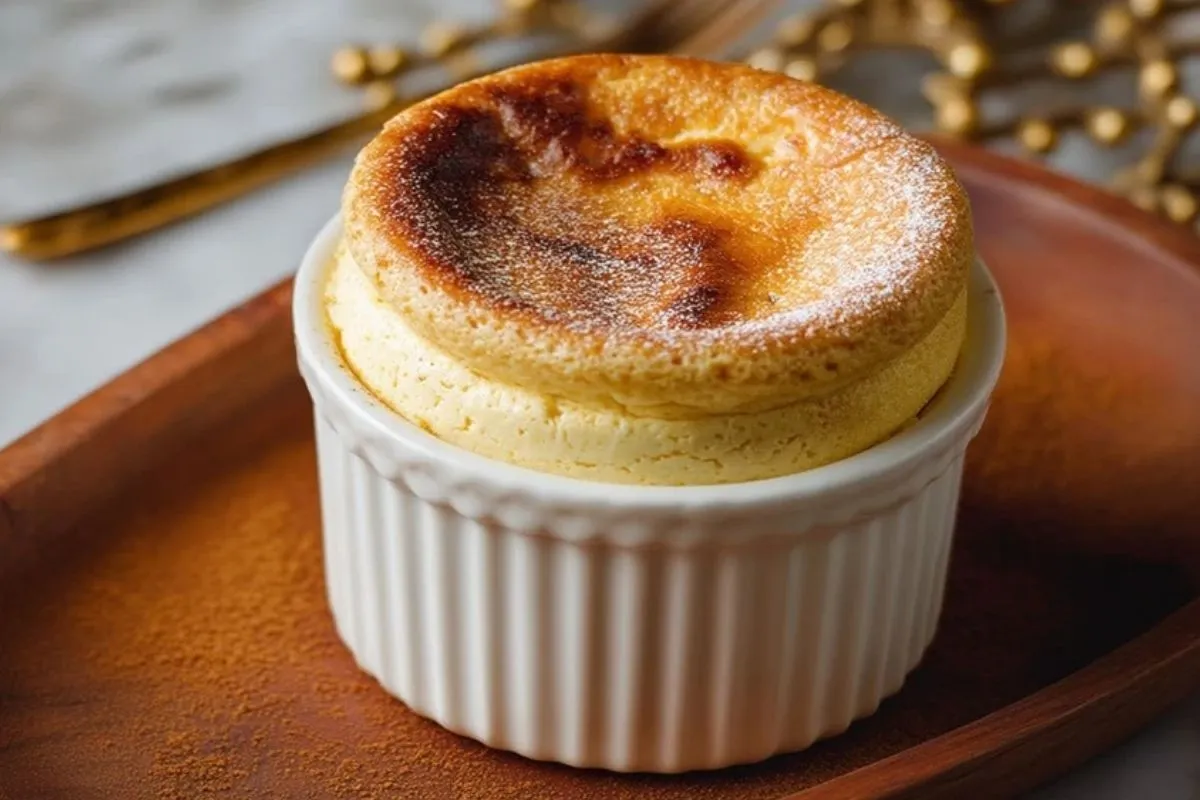 Soufflé À LŒuf Avec Épices De Fête