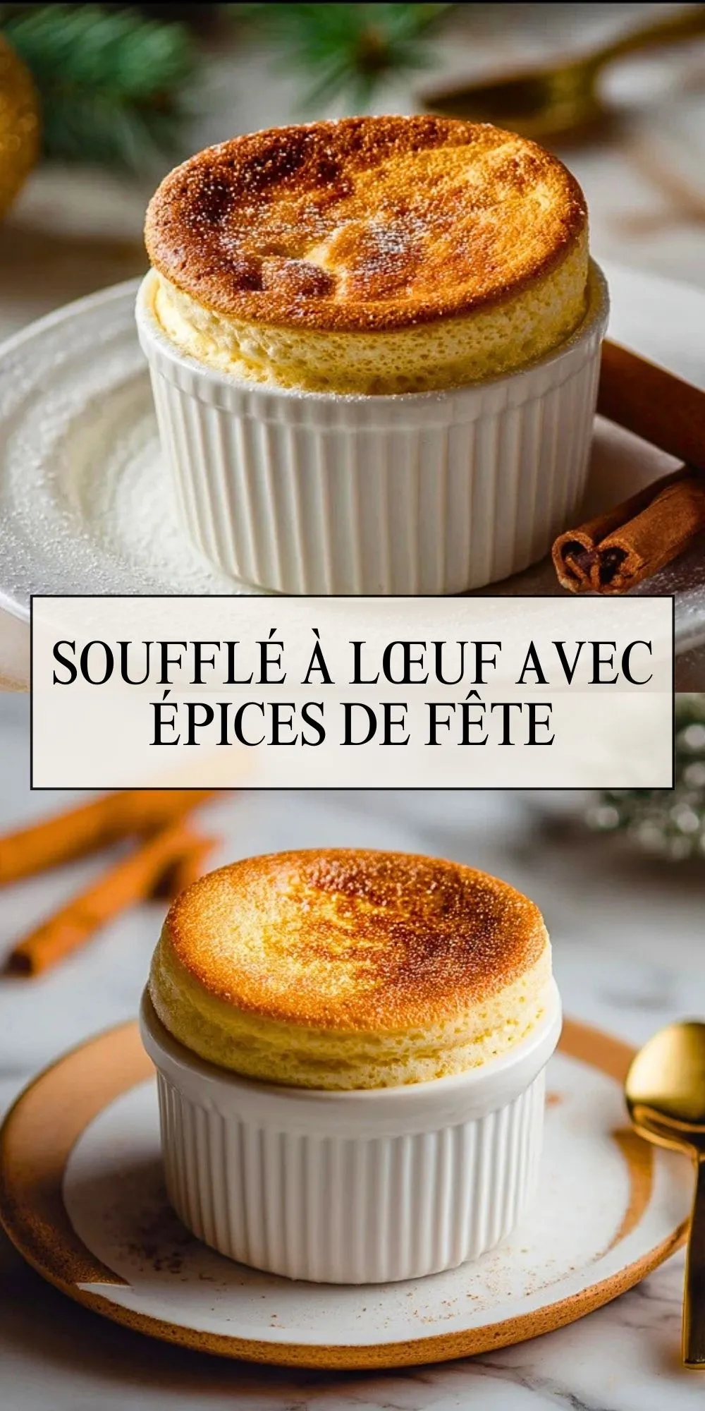 Soufflé À LŒuf Avec Épices De Fête - Pin 1