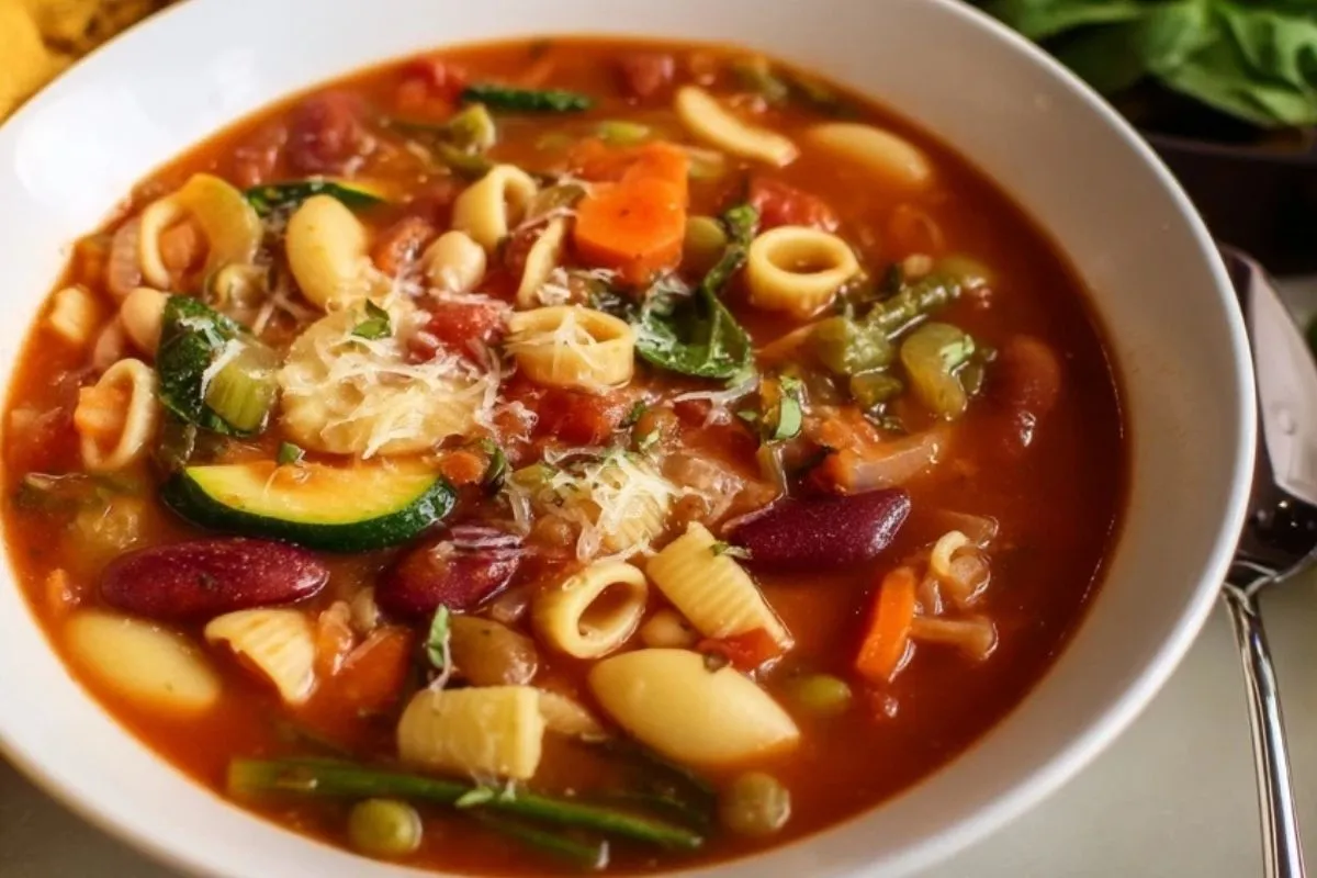 Soupe Minestrone de Style Olive Garden