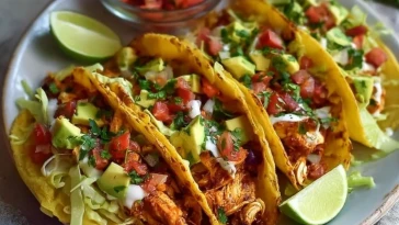 Tacos De Poulet Rapides
