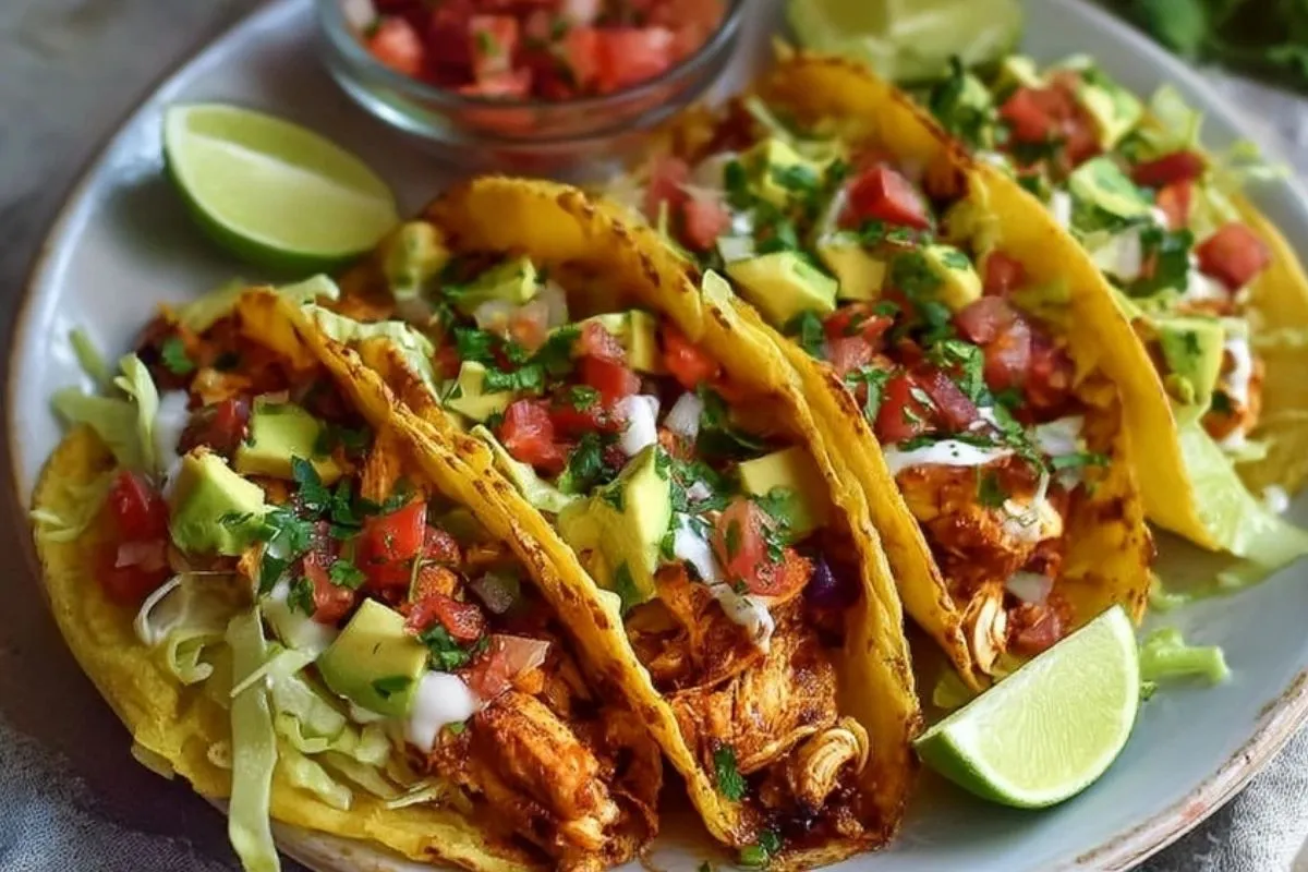 Tacos De Poulet Rapides