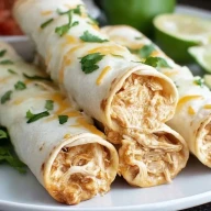 Taquitos de Poulet à la Mijoteuse - 1