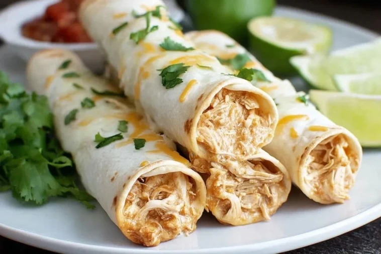 Taquitos de Poulet à la Mijoteuse - 1