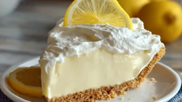 Tarte Au Fromage Crémeux Au Citron Sans Cuisson