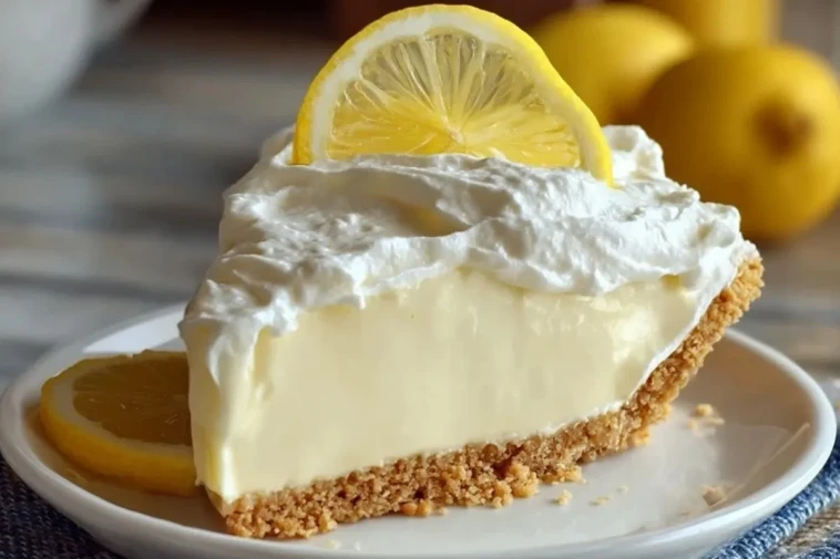 Tarte Au Fromage Crémeux Au Citron Sans Cuisson