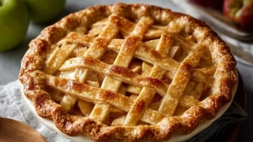 Tarte Aux Pommes Américaine Classique