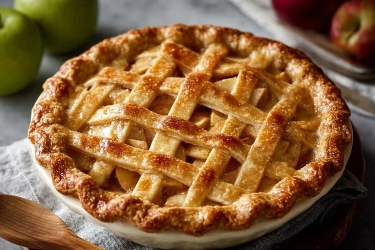 Tarte Aux Pommes Américaine Classique