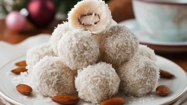 Truffes À La Noix De Coco Et À LAmande