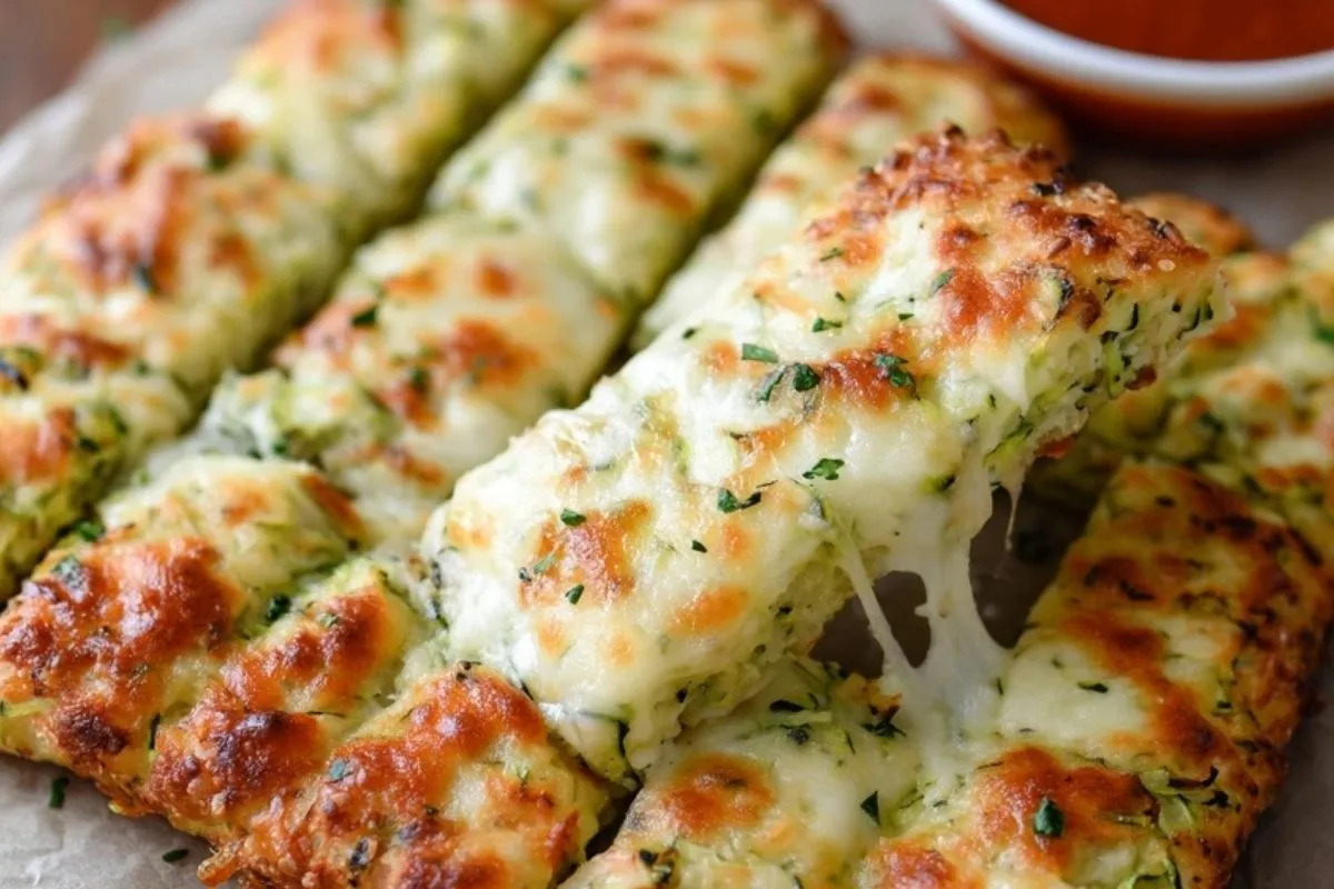 Bâtonnets De Courgette Au Fromage