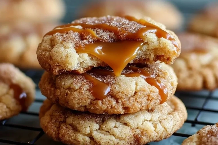 Biscuits Au Beurre De Canelle Avec Un Cœur Caramélisé Fondant