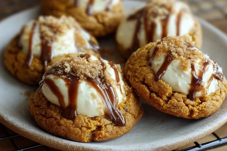 Biscuits Au Fromage À La Crème Et à La Citrouille