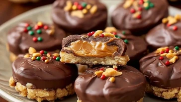 Biscuits Chocolatés au Beurre de Cacahuète