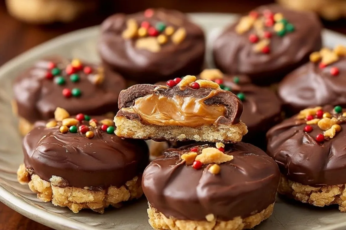 Biscuits Chocolatés au Beurre de Cacahuète