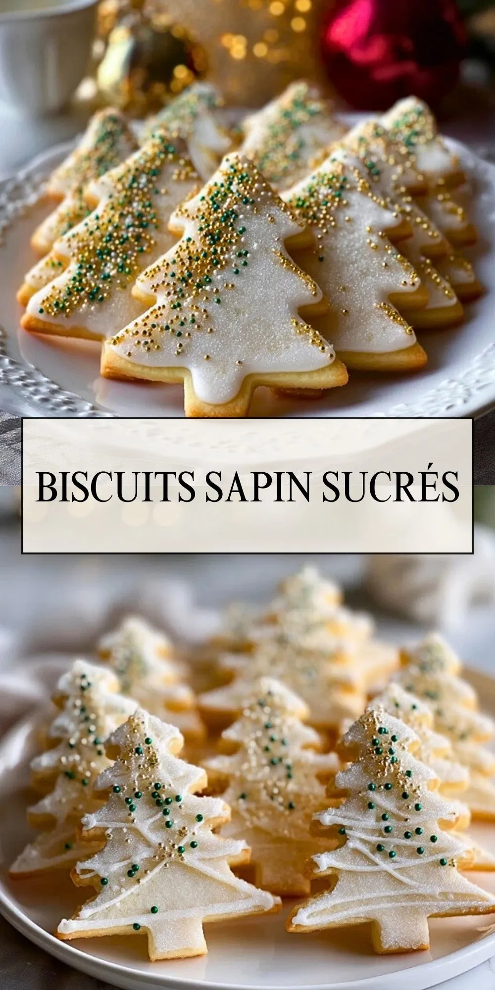 Biscuits Sapin Sucrés - Pin 1